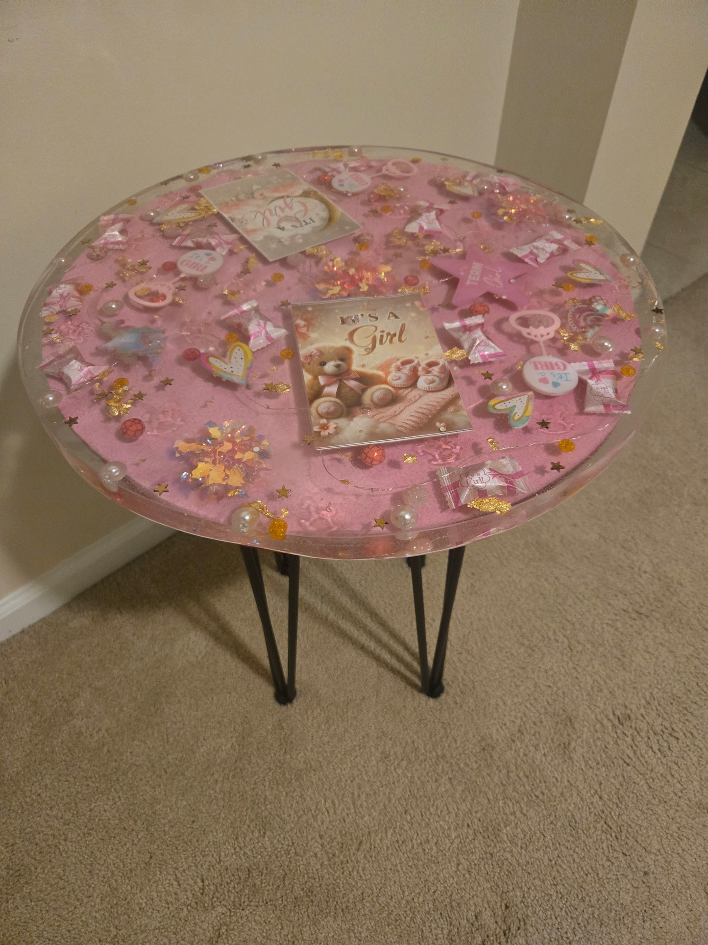 it's a Girl Lighted Celebration Table